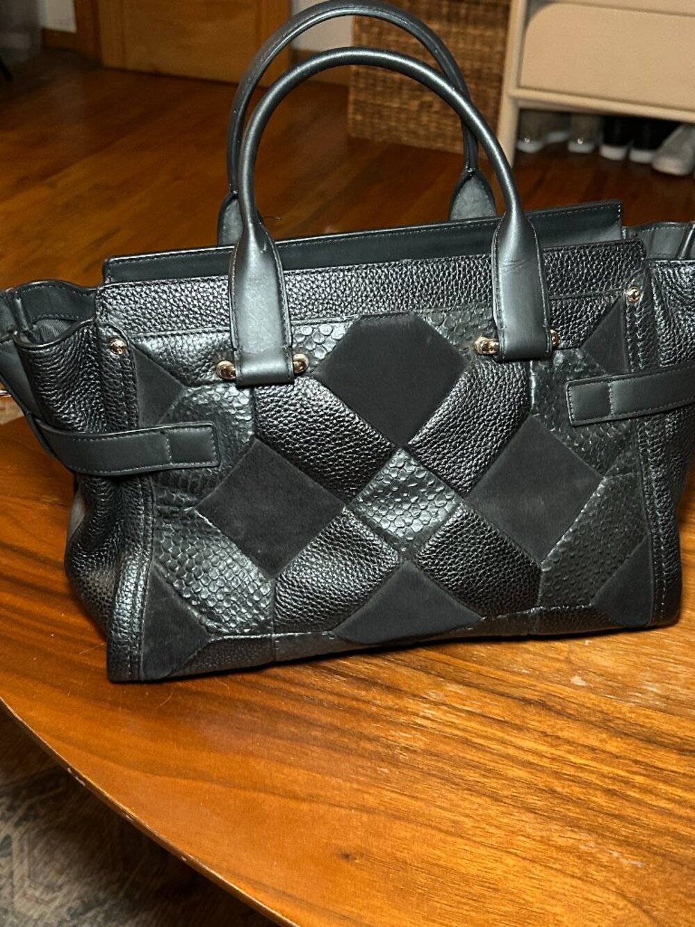 Coach Swagger In Patchwork Pebble Leather - Picture 5 of 6